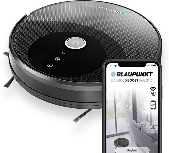 Blaupunkt Bluebot XBOOST - Robotstofzuiger - Met Turbo zuigfunctie